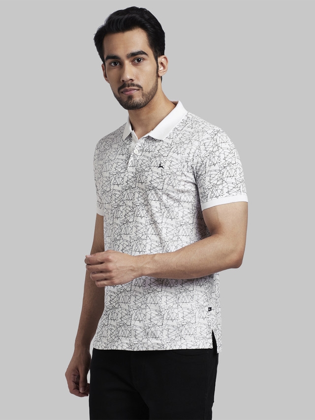 PARX | Parx White Regular Fit T-Shirt 2