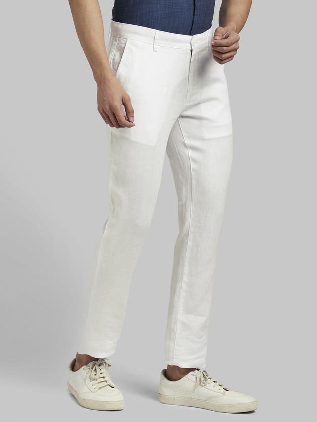 PARX | PARX White Trouser 1