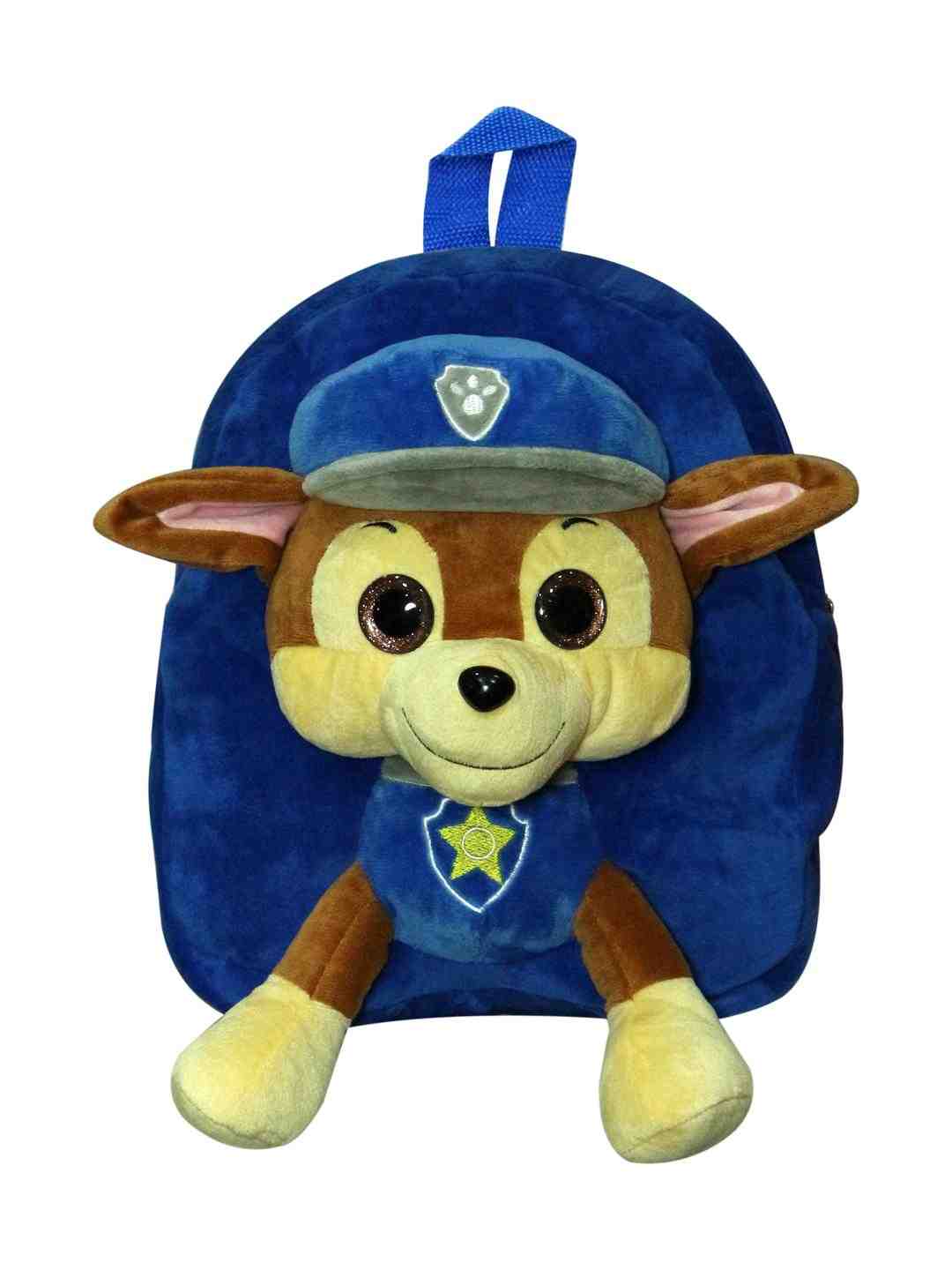 Paw Patrol Toy On Bag  Chase Plush Accessories for Kids age 12M+ - 30.48 Cm