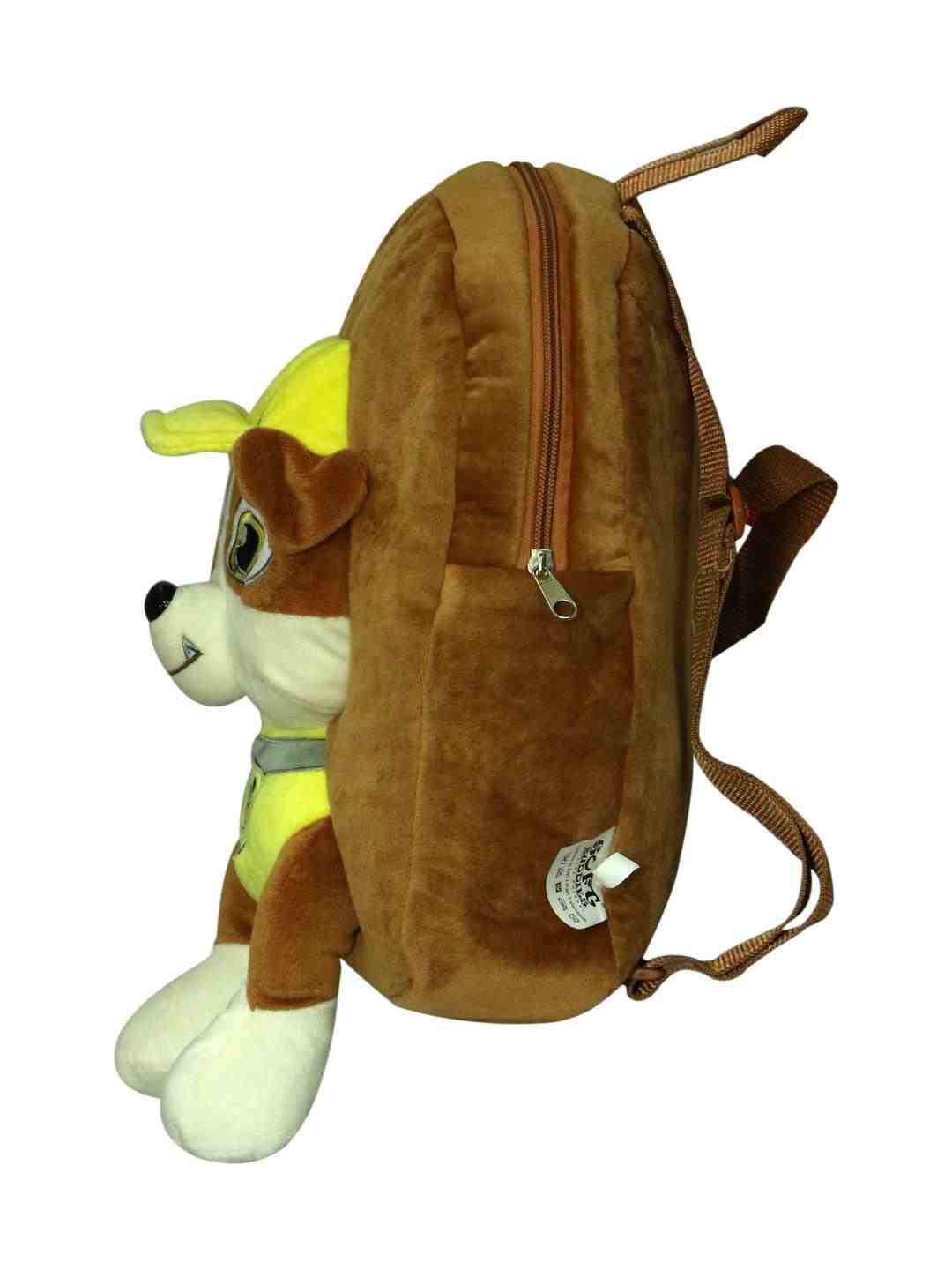 Paw Patrol Toy On Bag  Rubble Plush Accessories for Kids age 12M+ - 30.48 Cm
