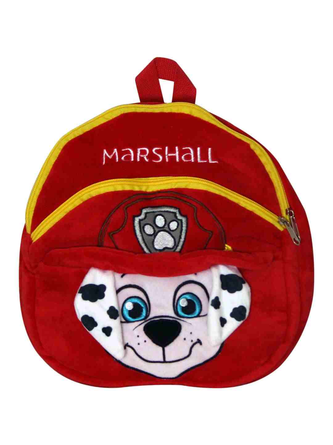 Paw Patrol Face Bag  Marshal Plush Accessories for Kids age 3Y+ - 25 Cm (Red)