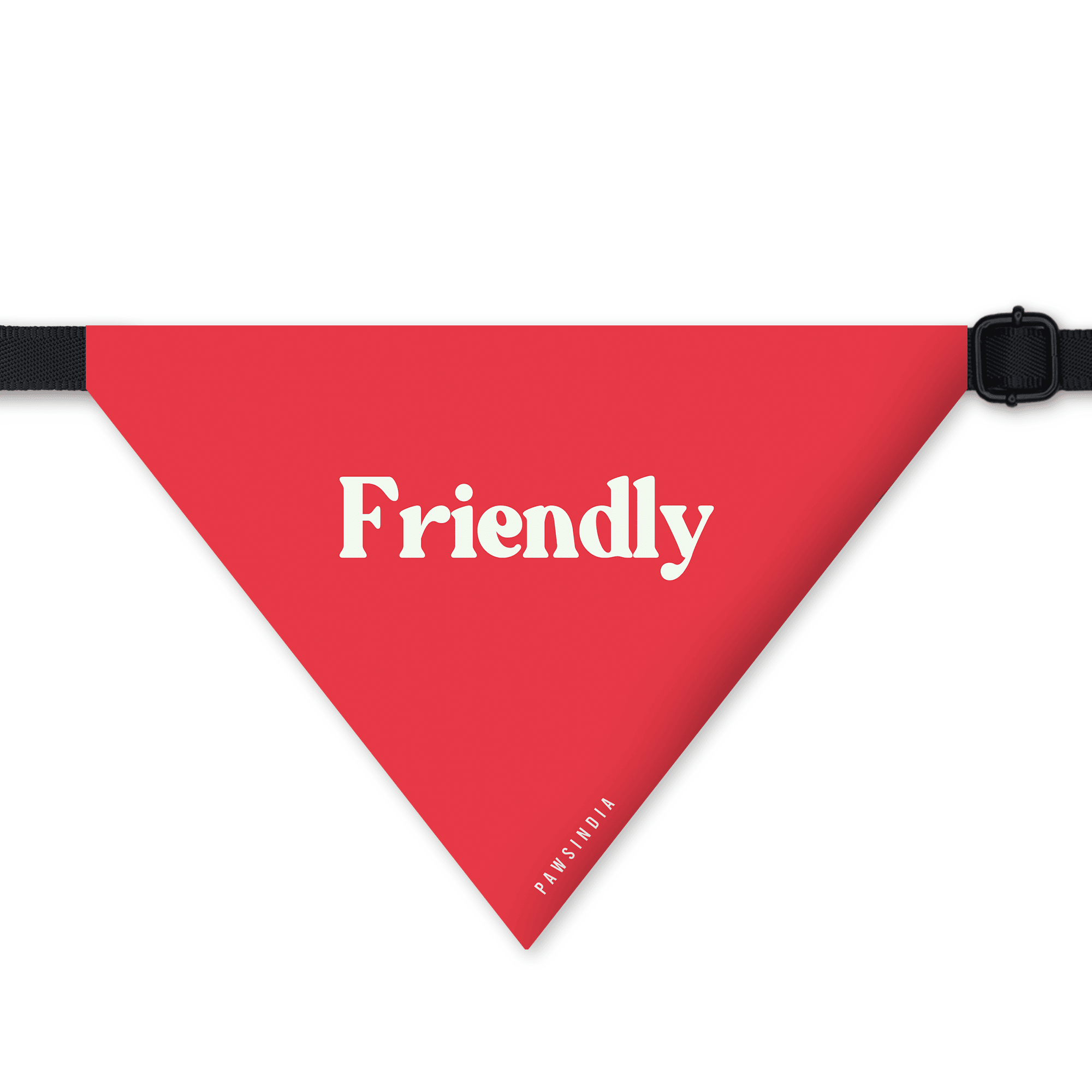 PawsIndia Pet Bandana - Friendly