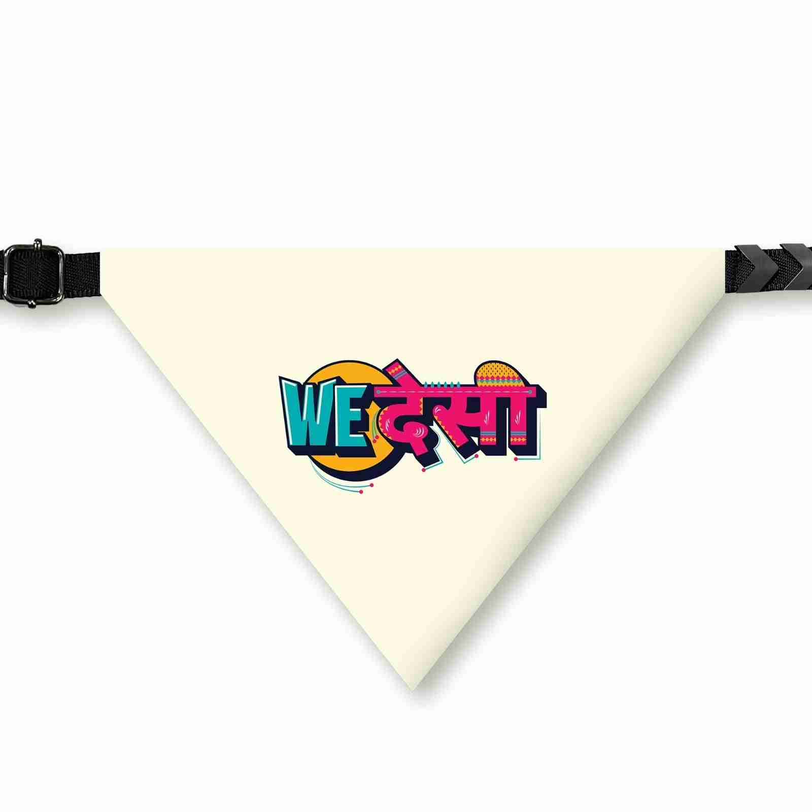 PawsIndia Pet Bandana - We Desi
