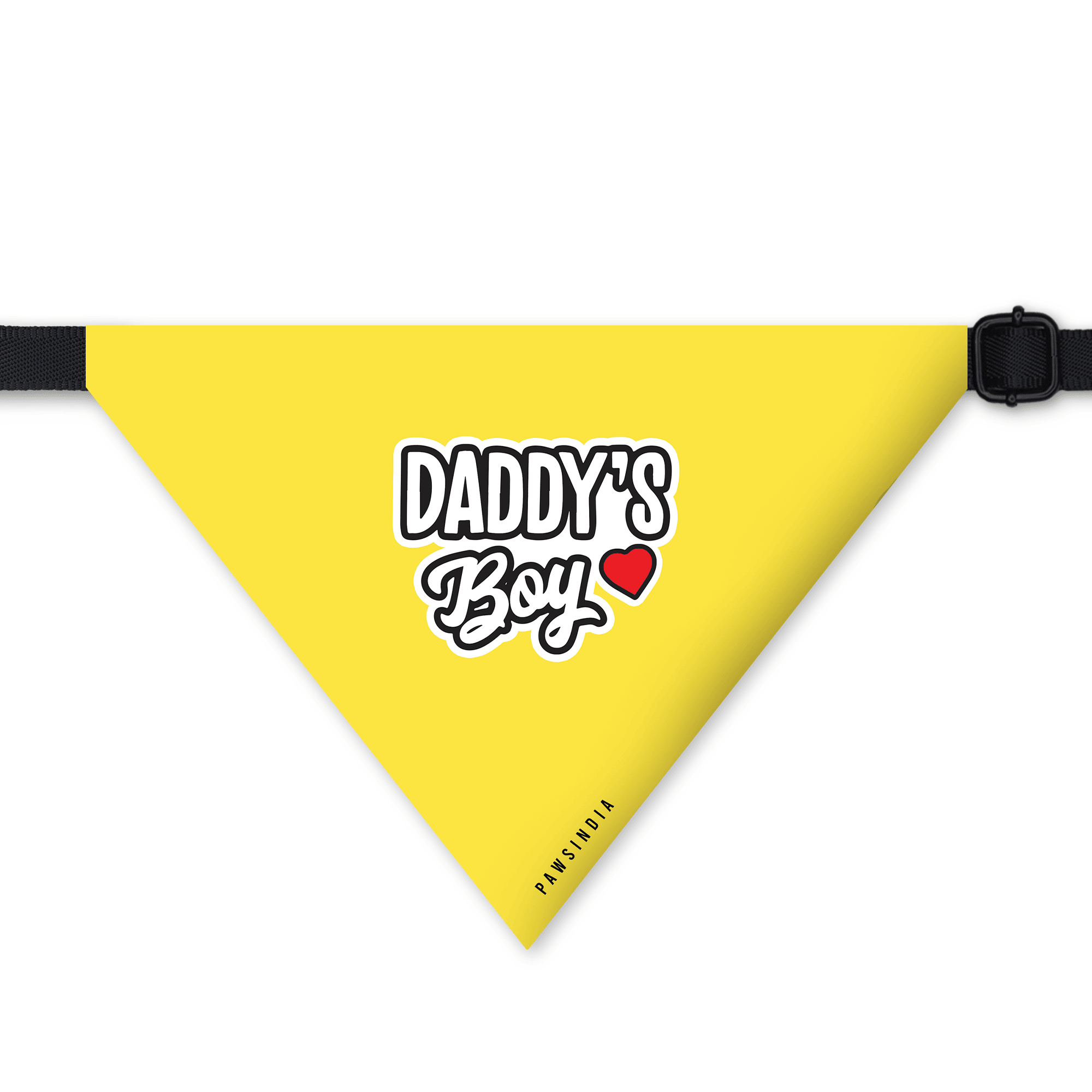 PawsIndia Pet Bandana - Daddy's Boy