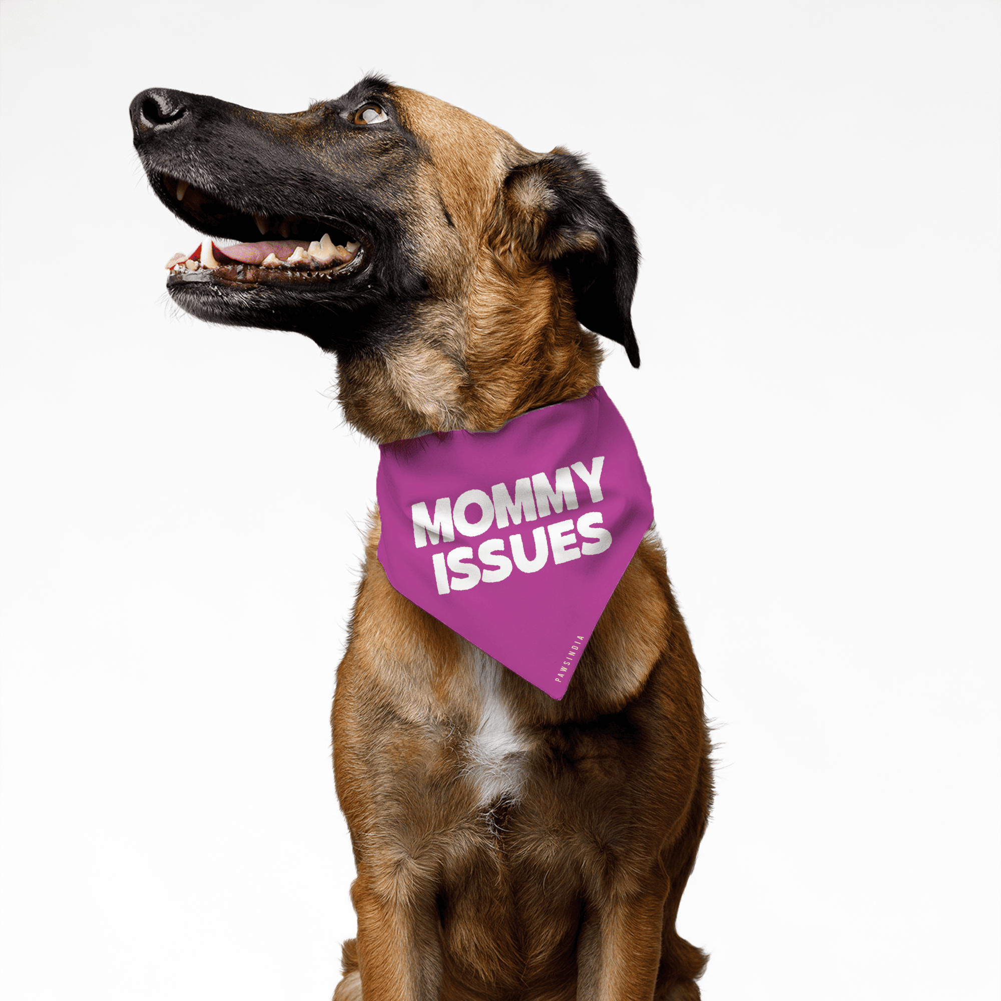 PawsIndia Pet Bandana - Mommy Issues