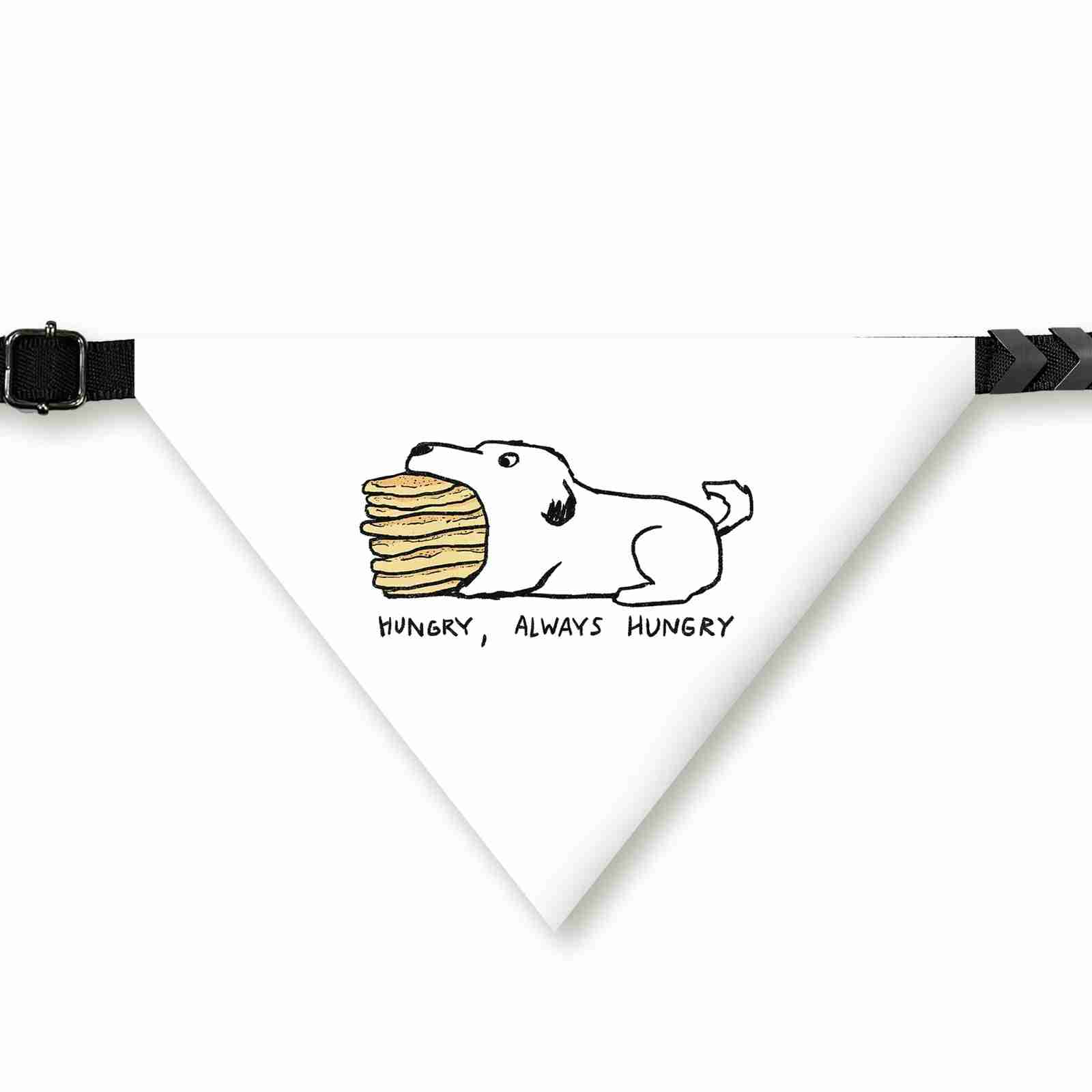 PawsIndia Dog Bandana - Hungry