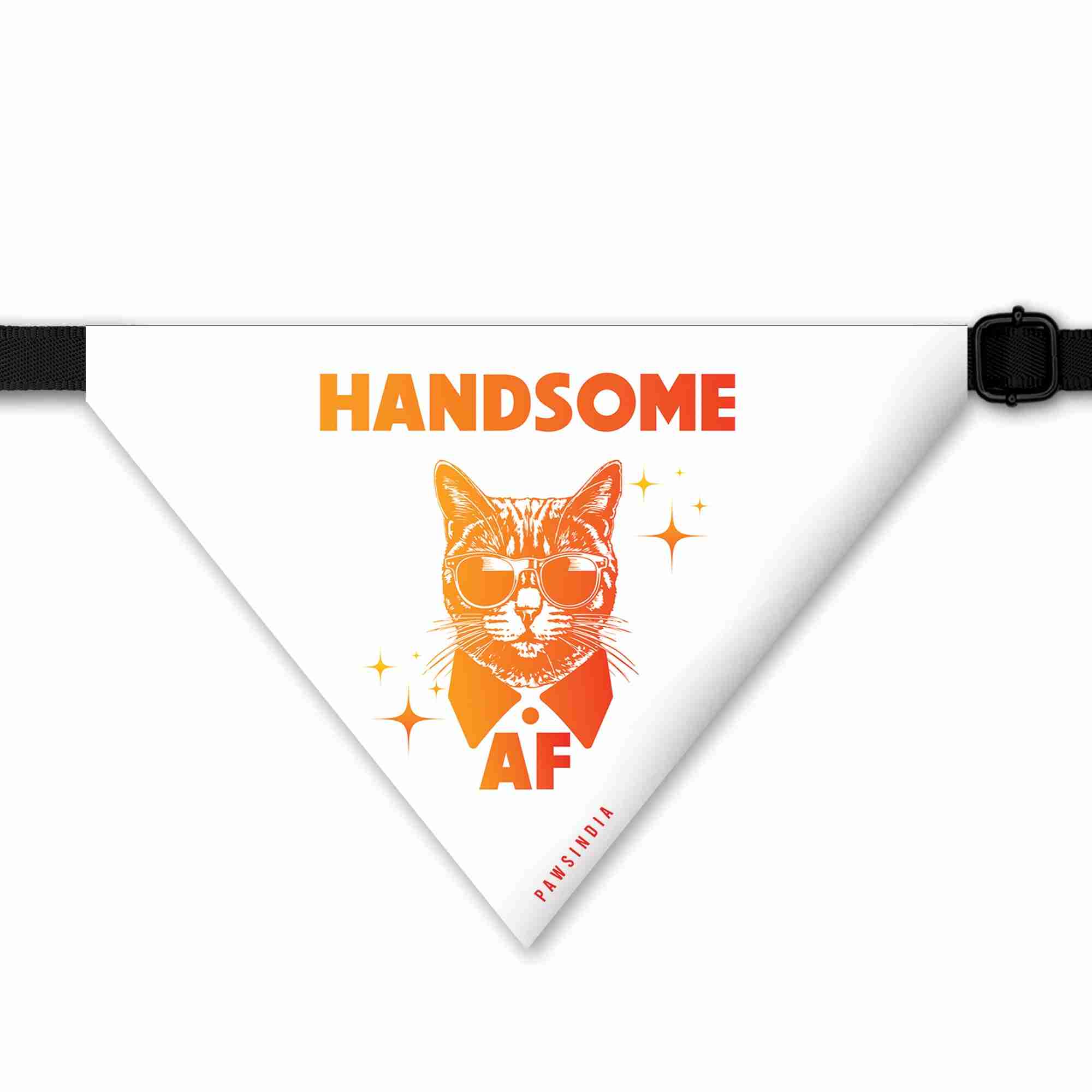 PawsIndia Cat Bandana - Handsome