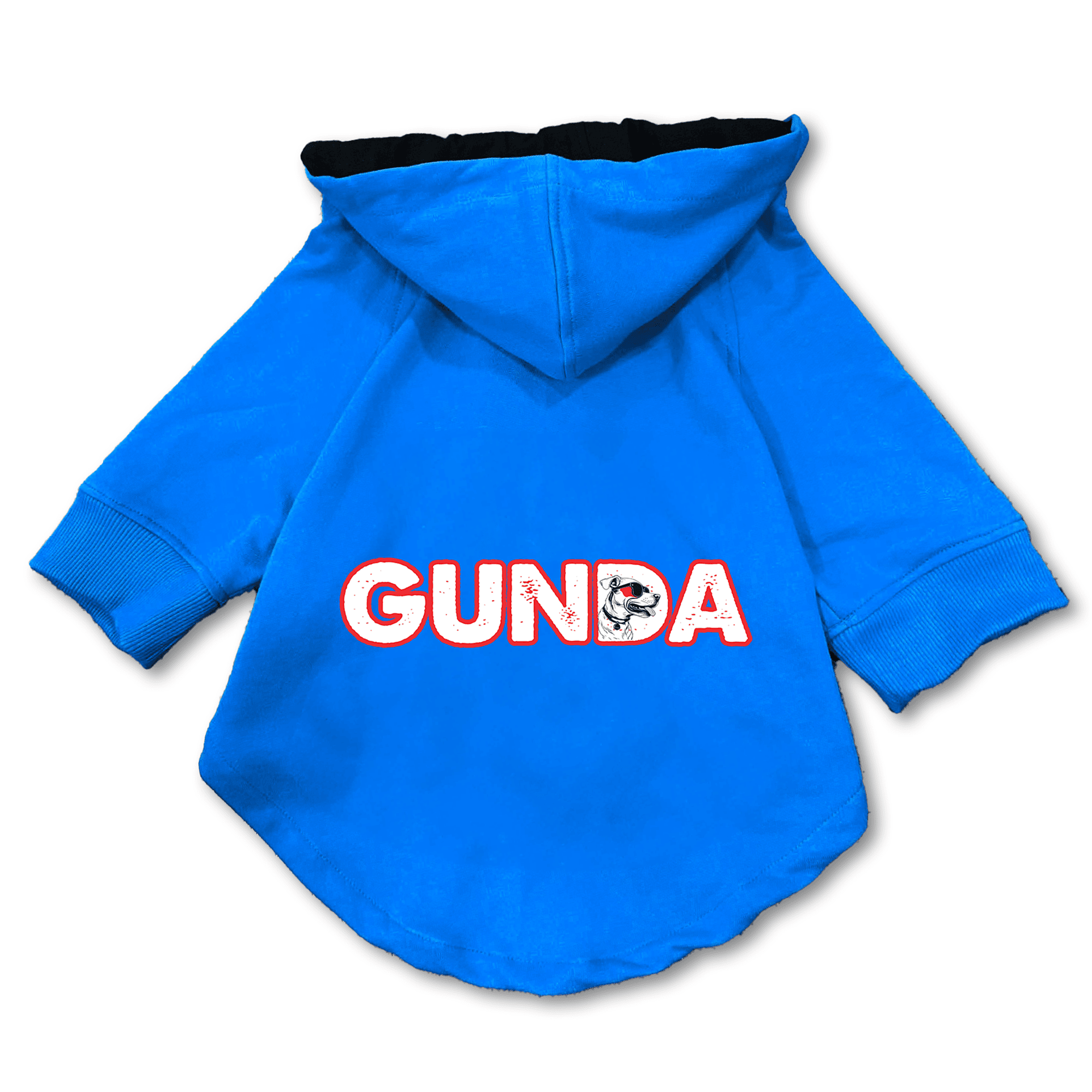 Pawsindia Dog & Cat Hoodie - GUNDA (Blue)