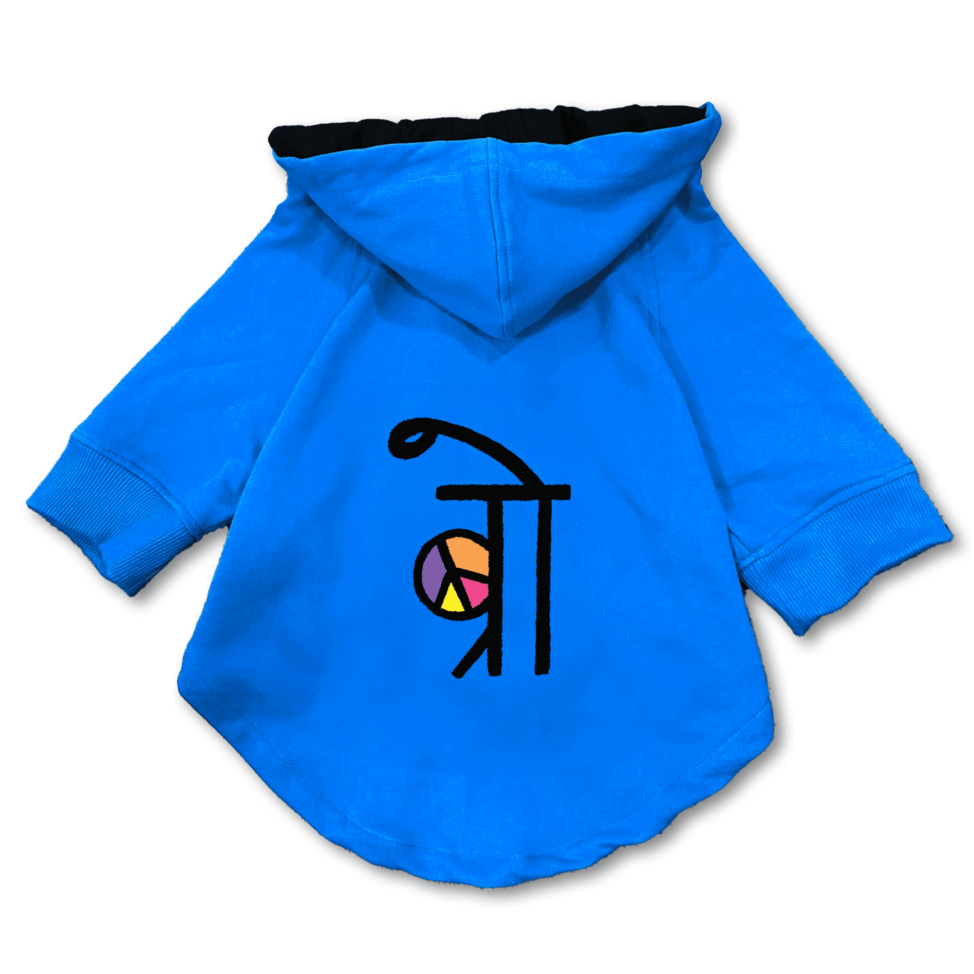 Pawsindia Dog & Cat Hoodie - Bro (Blue)