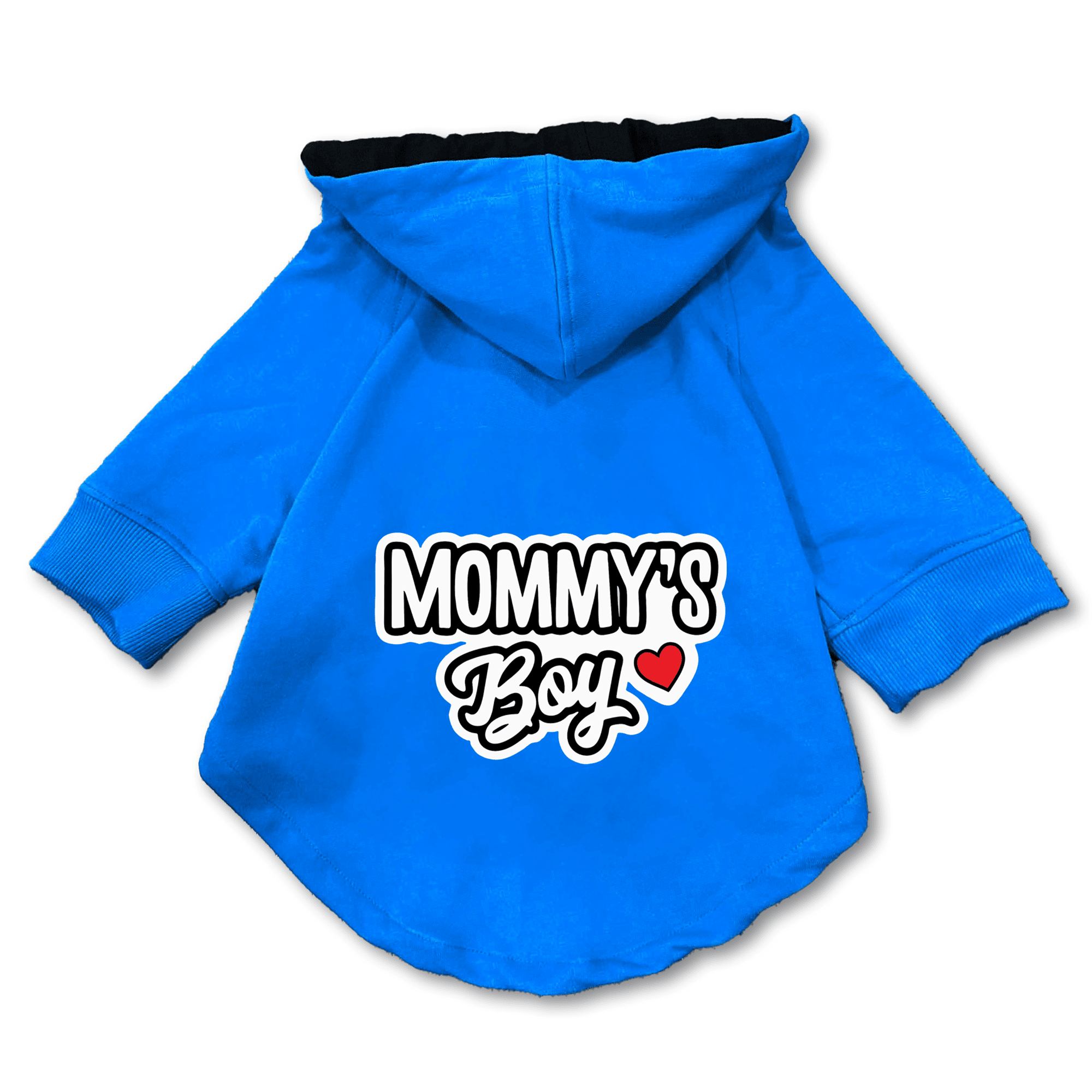 Pawsindia Dog & Cat Hoodie - Mommy's Boy (Blue)