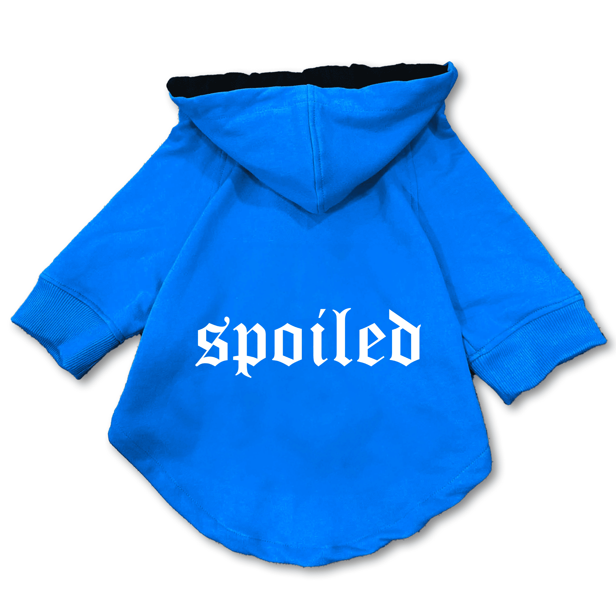 Pawsindia Dog & Cat Hoodie - Spoiled (Blue)