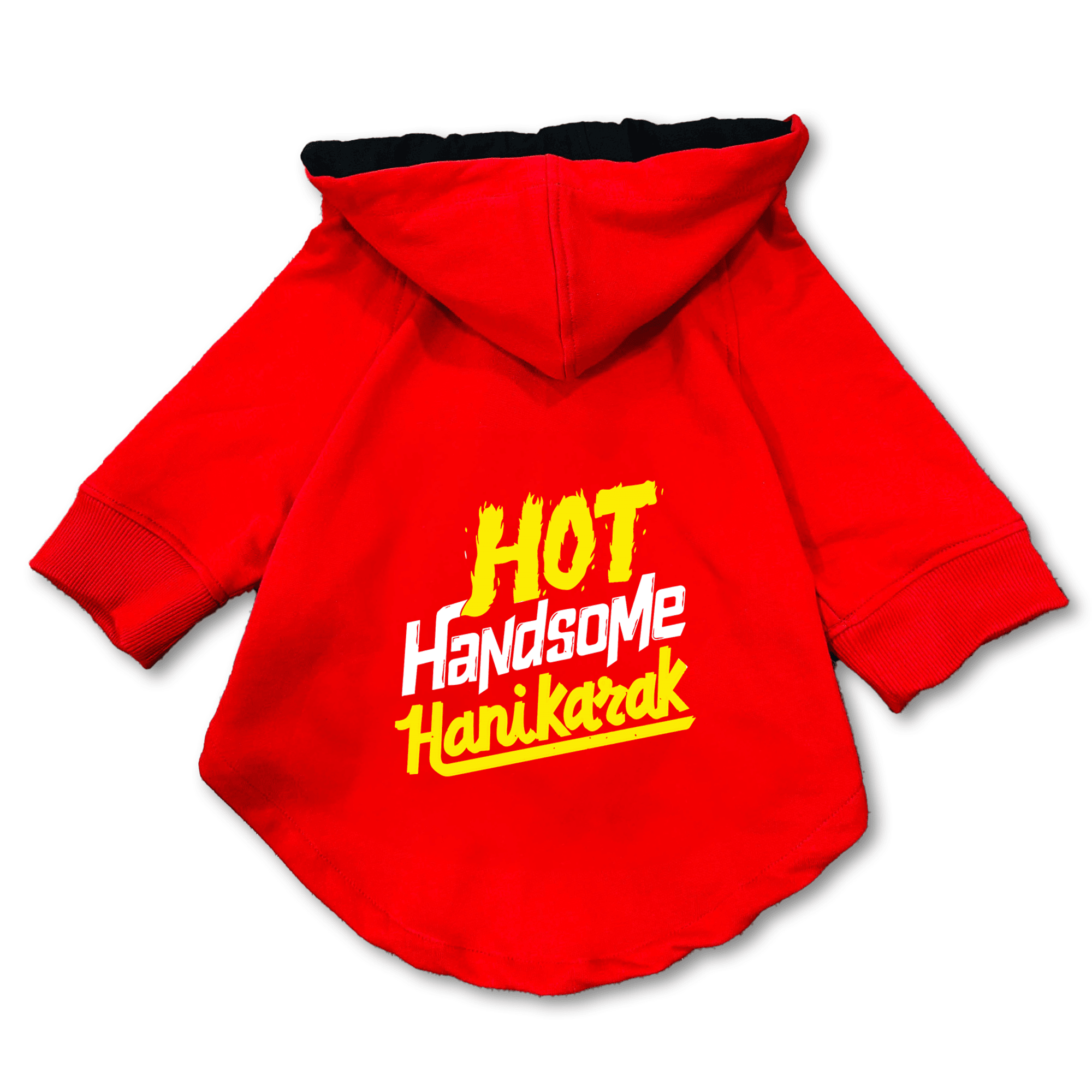 Pawsindia Dog & Cat Hoodie - Hot Handsome Hanikarak (Red)