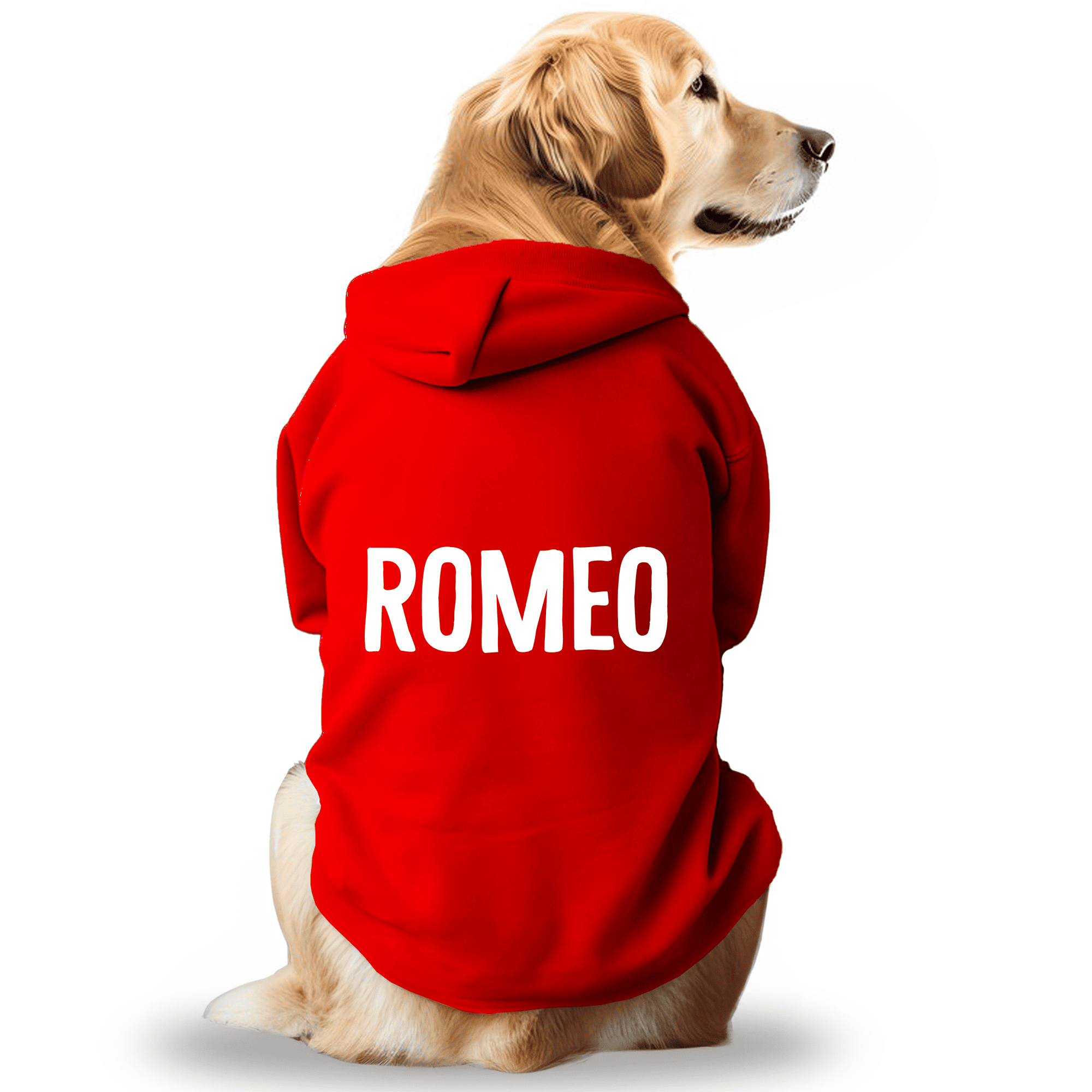 Pawsindia Dog & Cat Hoodie - Romeo (Red)