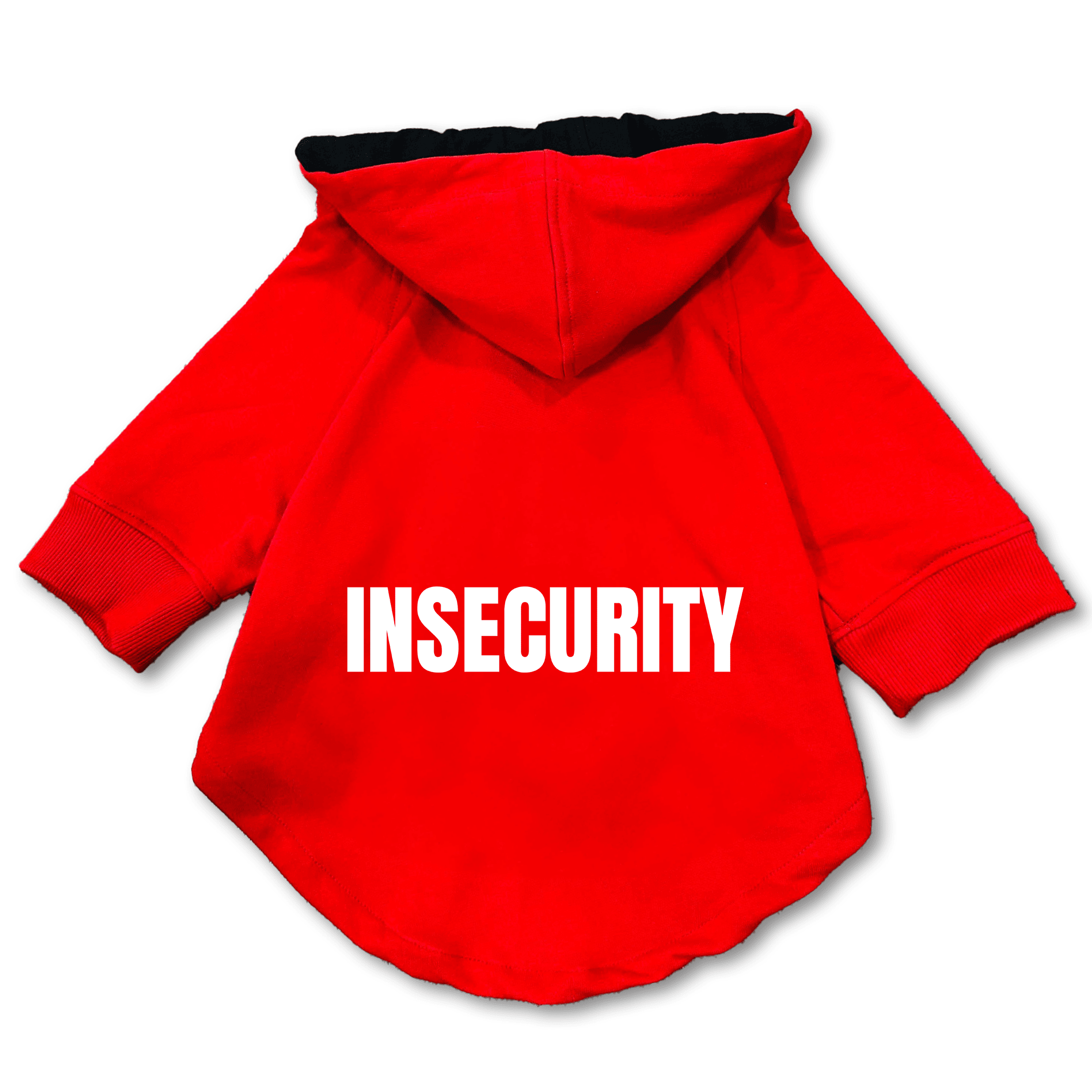 Pawsindia Dog & Cat Hoodie - Insecurity (Red)