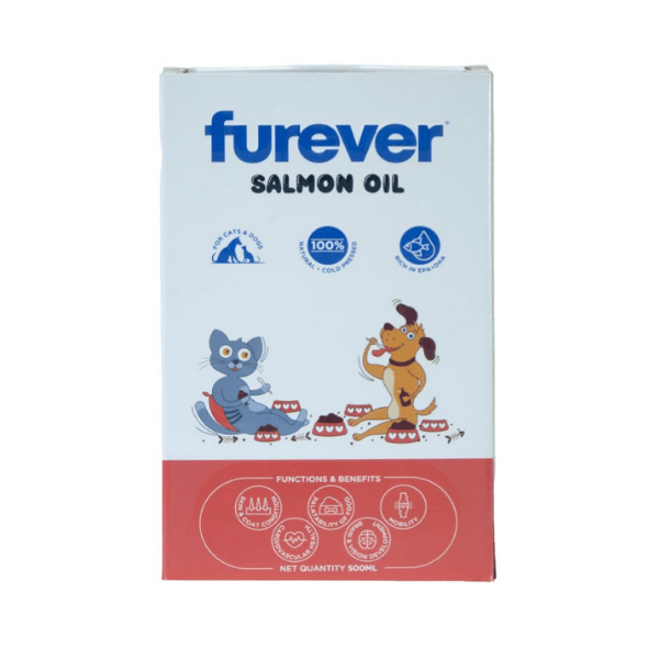 PAWSOME COMPANIONS | PAWSOME COMPANIONS Furever Salmon Oil 500 ML – (Best Before Feb’26)