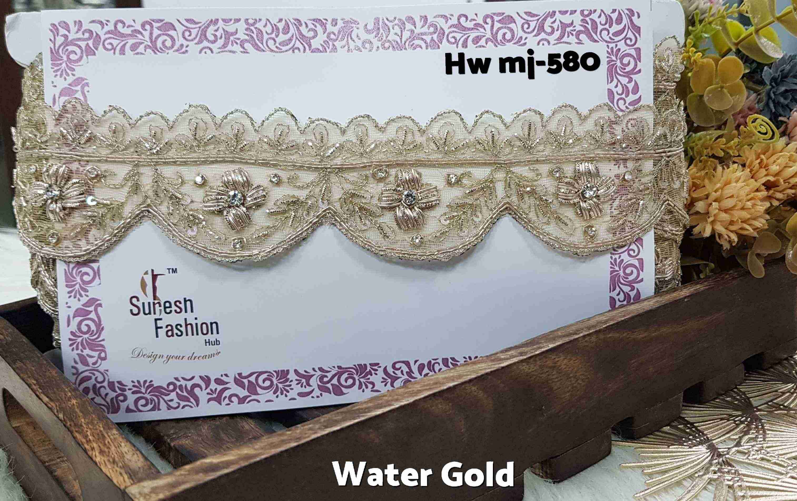 Water Gold Handmade Lace