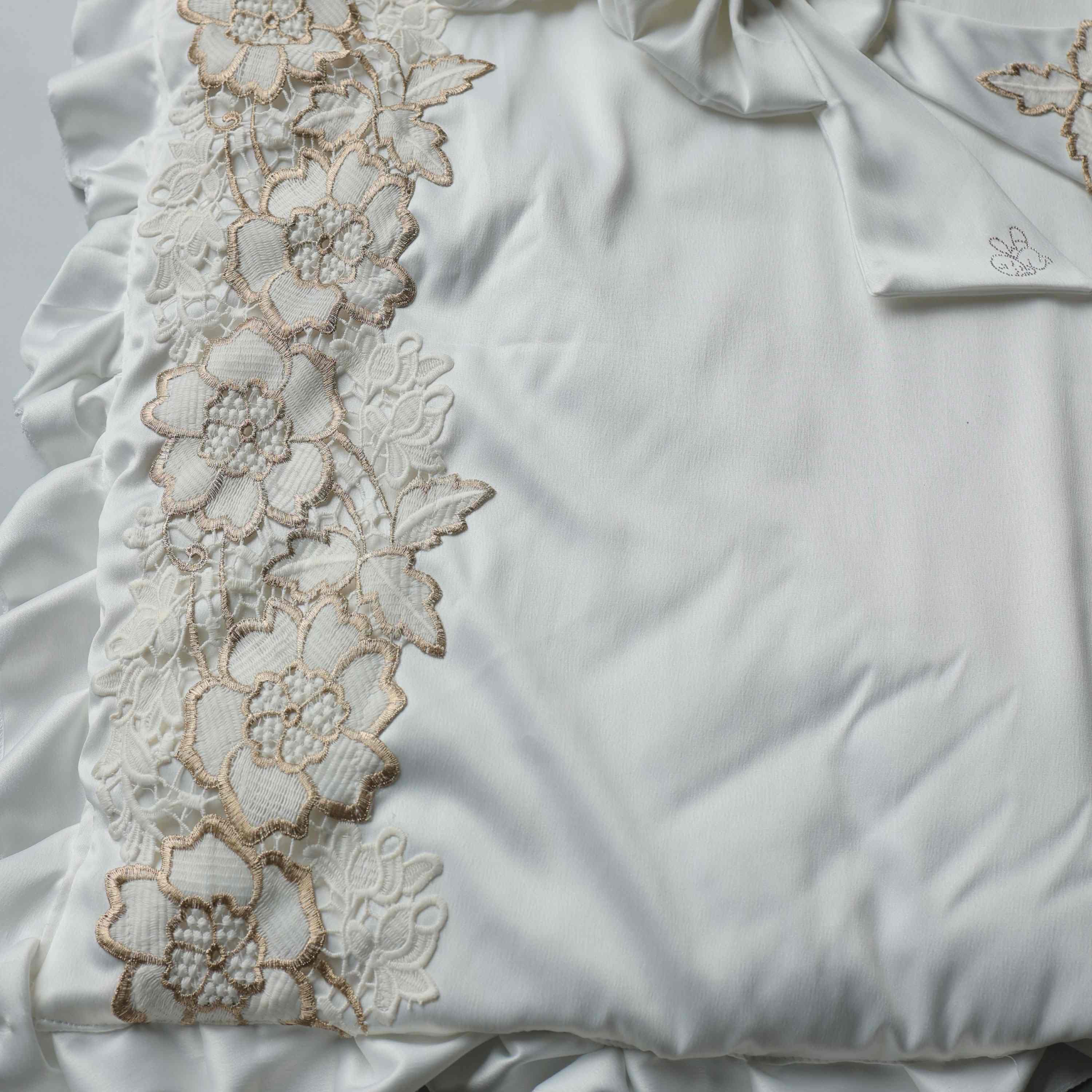 Blanc Belle Baby Drape Set