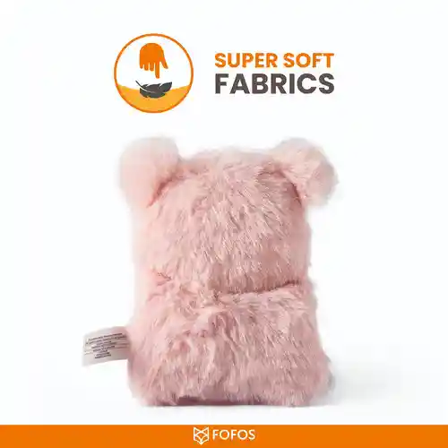 Barkbutler Fofos Floppy Crinkle Pig Catnip Toy for Cats