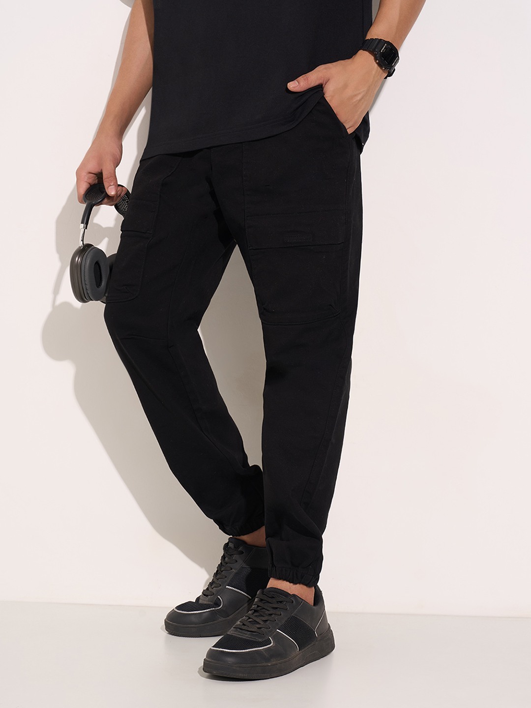 People Black Joggers