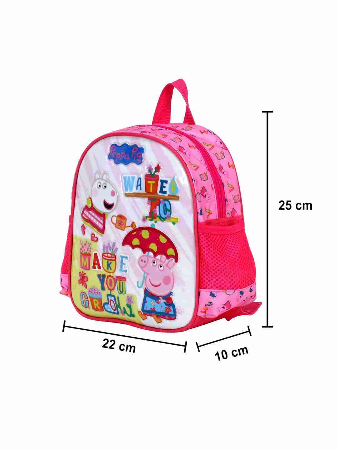 Peppa Pig Make You Grow 10 Backpack Bags for Kids age 3Y+
