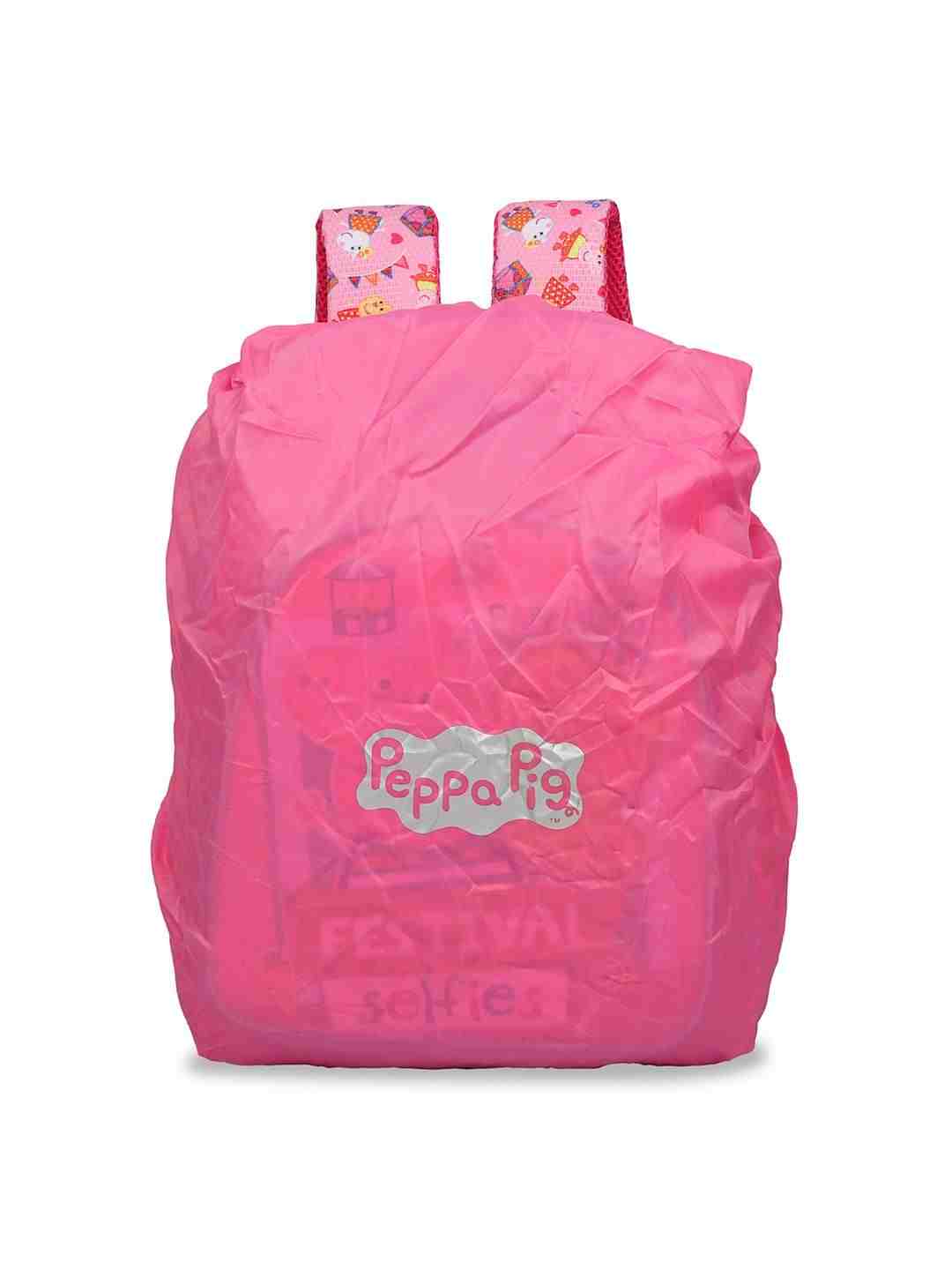Peppa Pig Festival Selfies School Bag 36 Cm for Kids age 3Y+ (Pink)