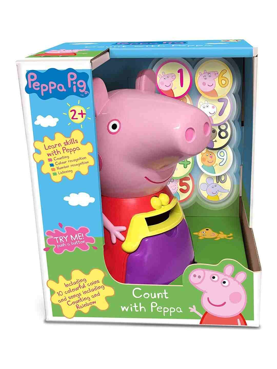 Peppa Pig Count With Learning Toys for Kids age 2Y+