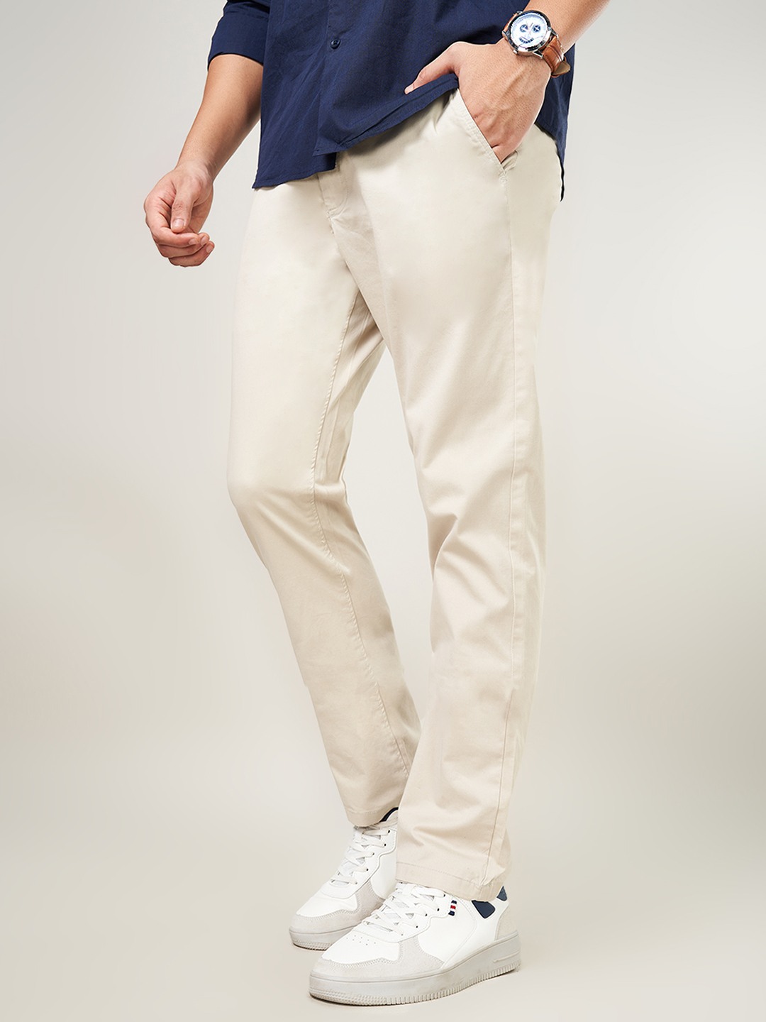 Peregrine Cream Trousers