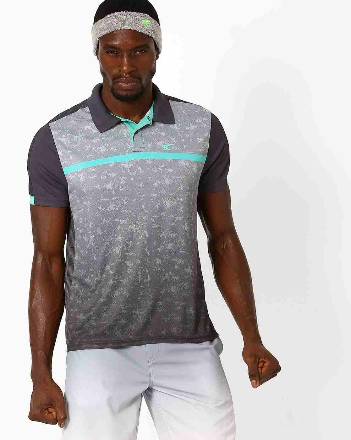 PERFORMAX | Printed Tennis Polo T-shirt with QuickDry|0