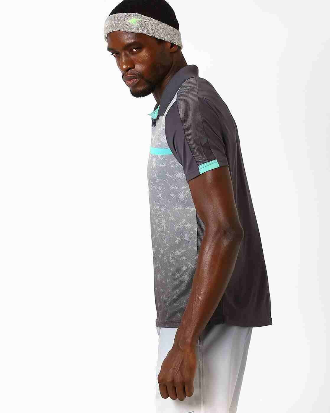 PERFORMAX | Printed Tennis Polo T-shirt with QuickDry|1