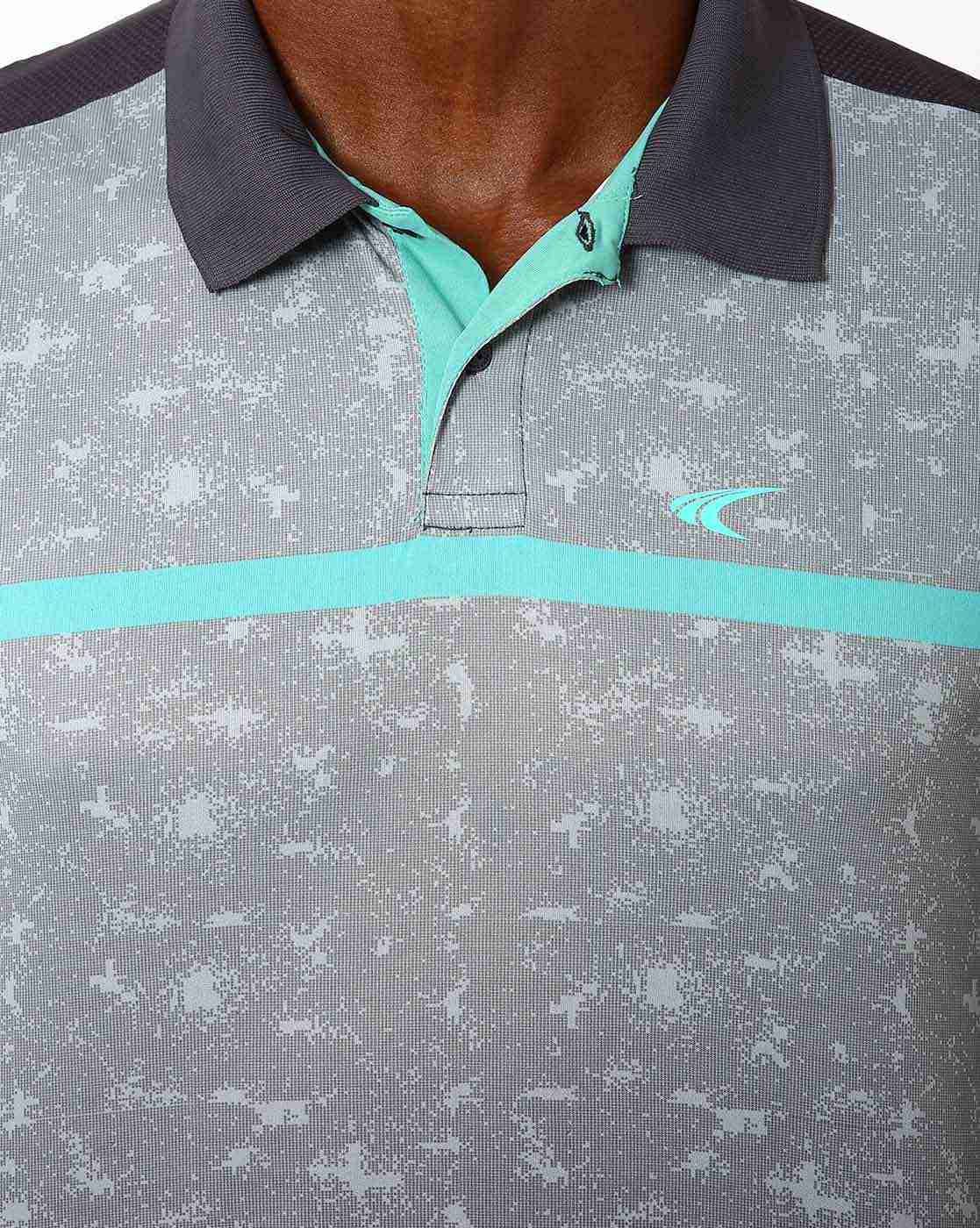 PERFORMAX | Printed Tennis Polo T-shirt with QuickDry|4