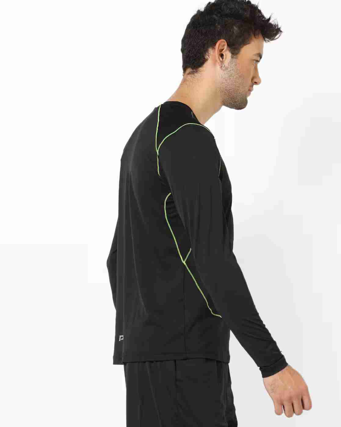 PERFORMAX | Crew-Neck T-shirt with Contrast Stripe|1
