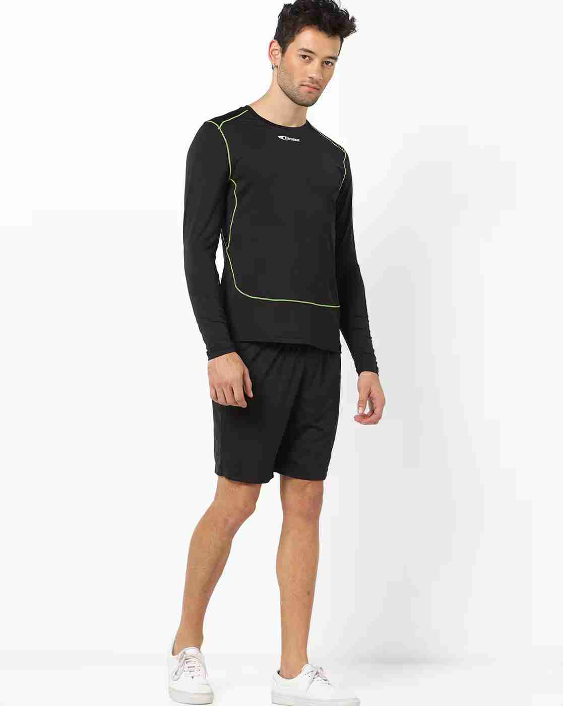 PERFORMAX | Crew-Neck T-shirt with Contrast Stripe|3