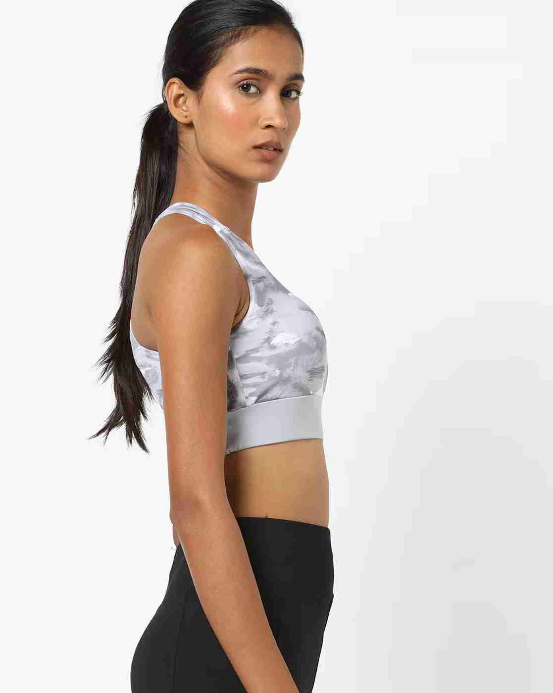 PERFORMAX | Printed Criss-Cross Back Sports Bra|2