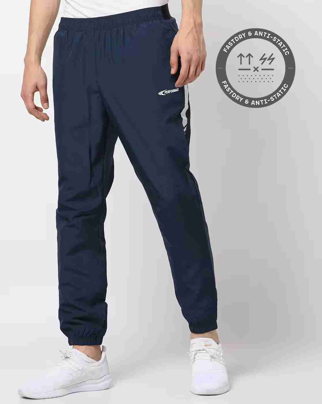 Evoke Ankle-Length Track Pants with Insert Pockets