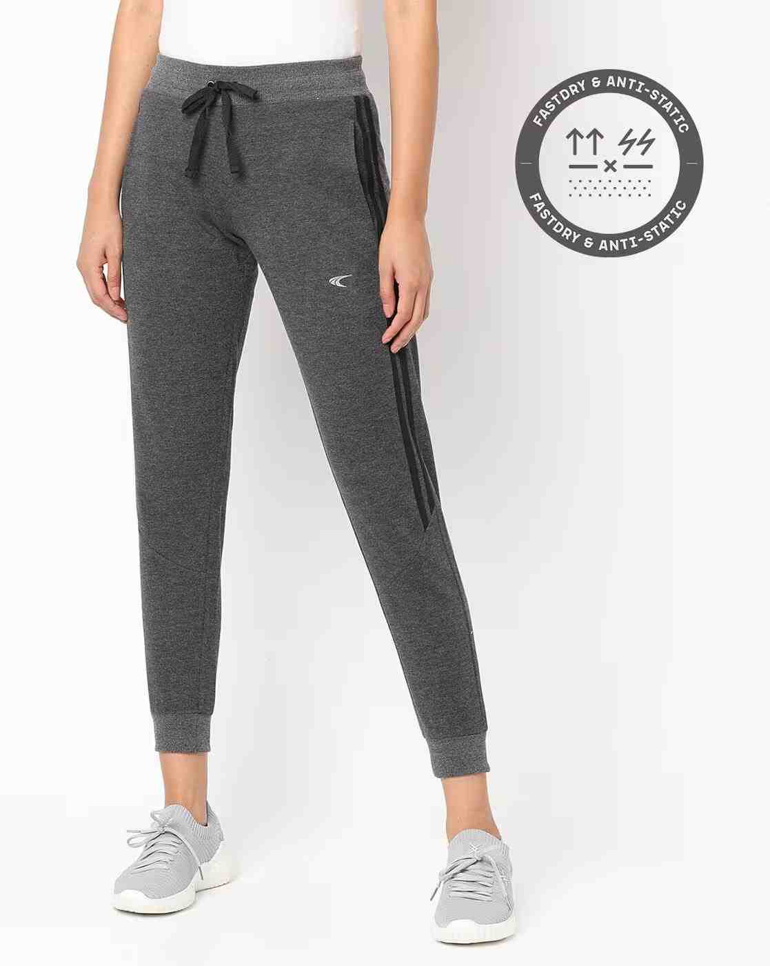 Ankle-Length Joggers with Elasticated Drawcord