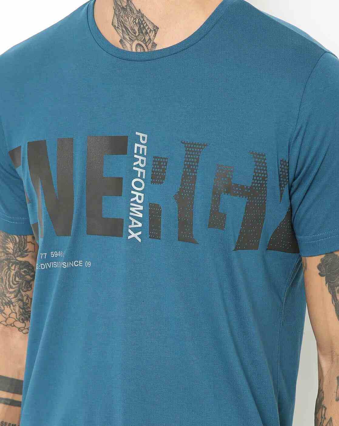 PERFORMAX | Graphic Print Quickdry Crew-Neck T-shirt|2