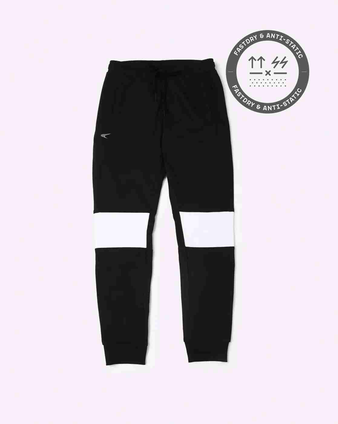Colorblock Joggers with Elasticated Waist