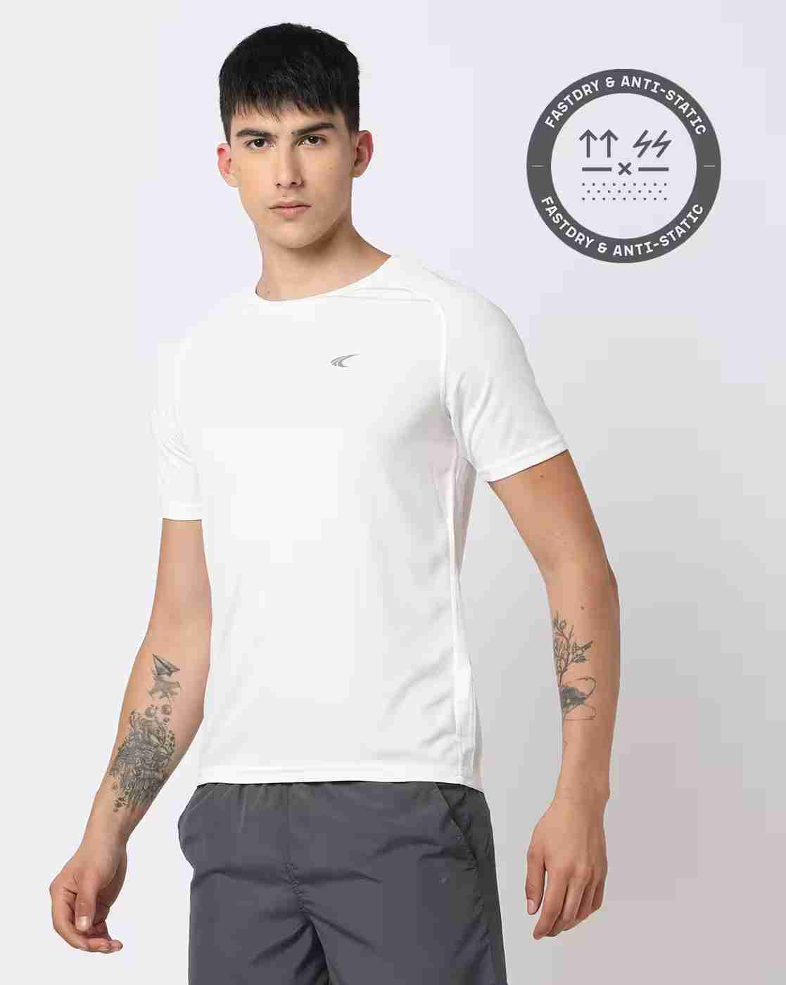 Regular Fit Fastdry Active Crew-Neck T-Shirt