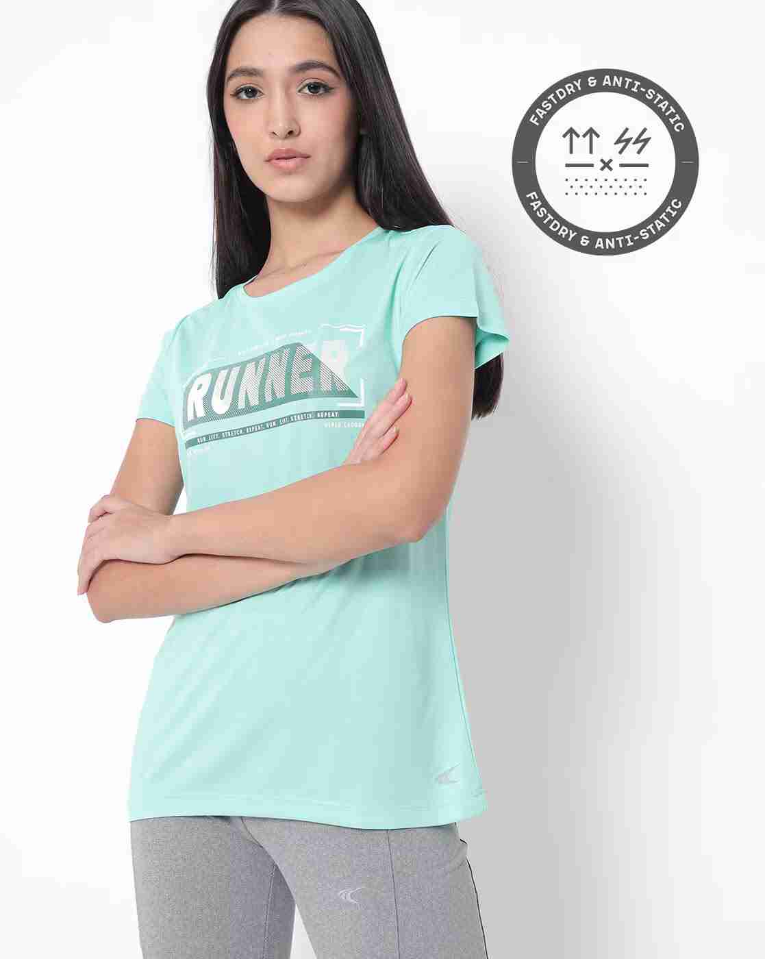 Typographic Print Crew-Neck T-shirt