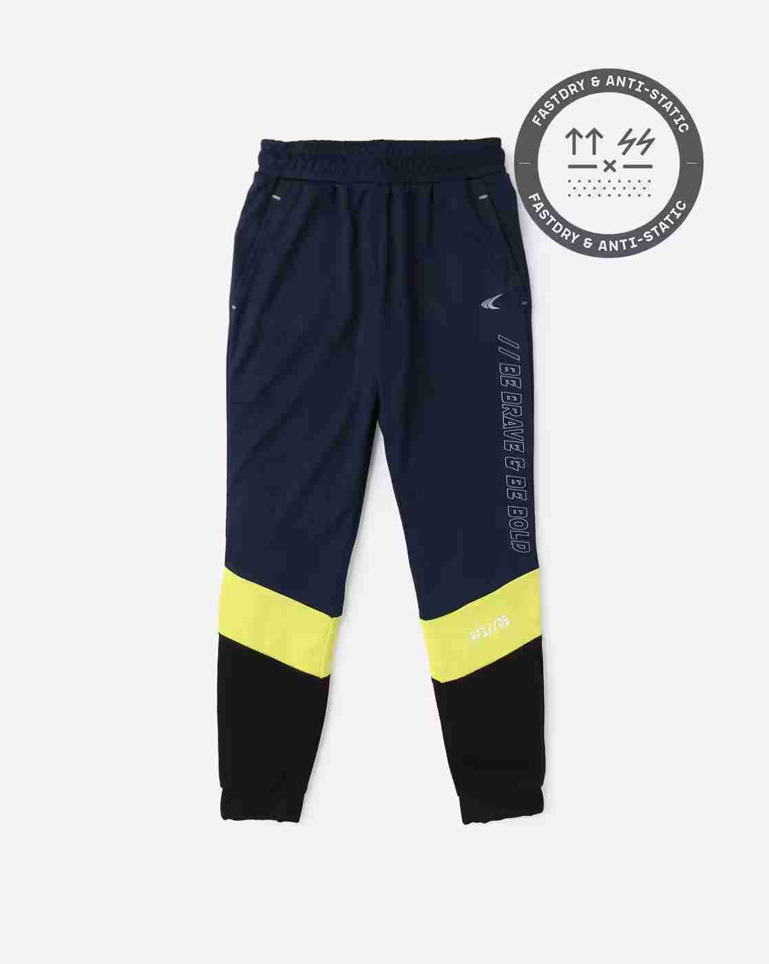 Colourblock Joggers with Insert Pockets