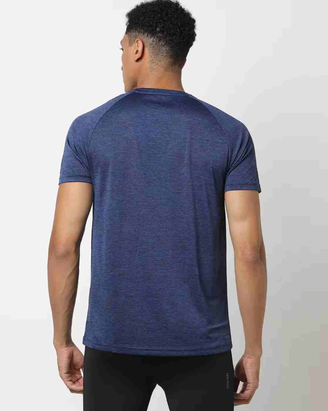 PERFORMAX | Regular Fit Heathered T-Shirt with Raglan Sleeves|2