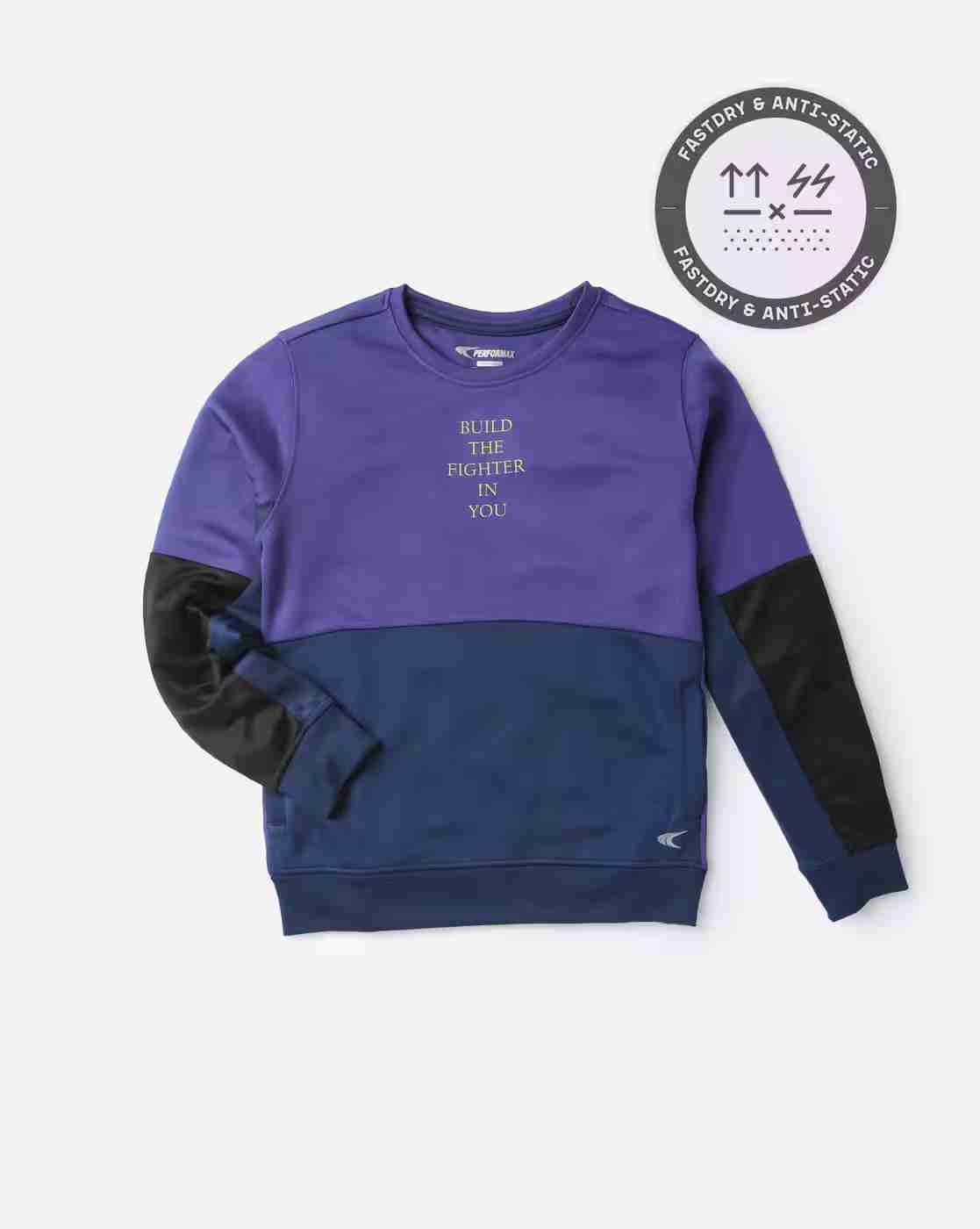PERFORMAX | Colourblock Crew-Neck Sweatshirt|0