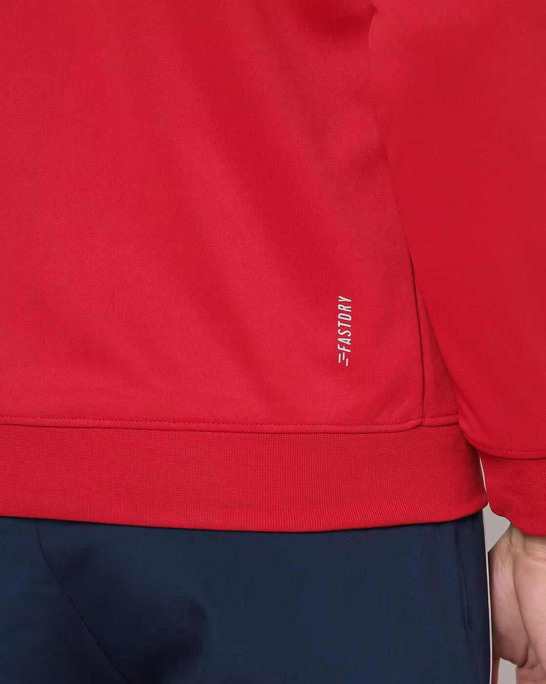 PERFORMAX | Minimal Print Hoodie with Kangaroo Pocket|4