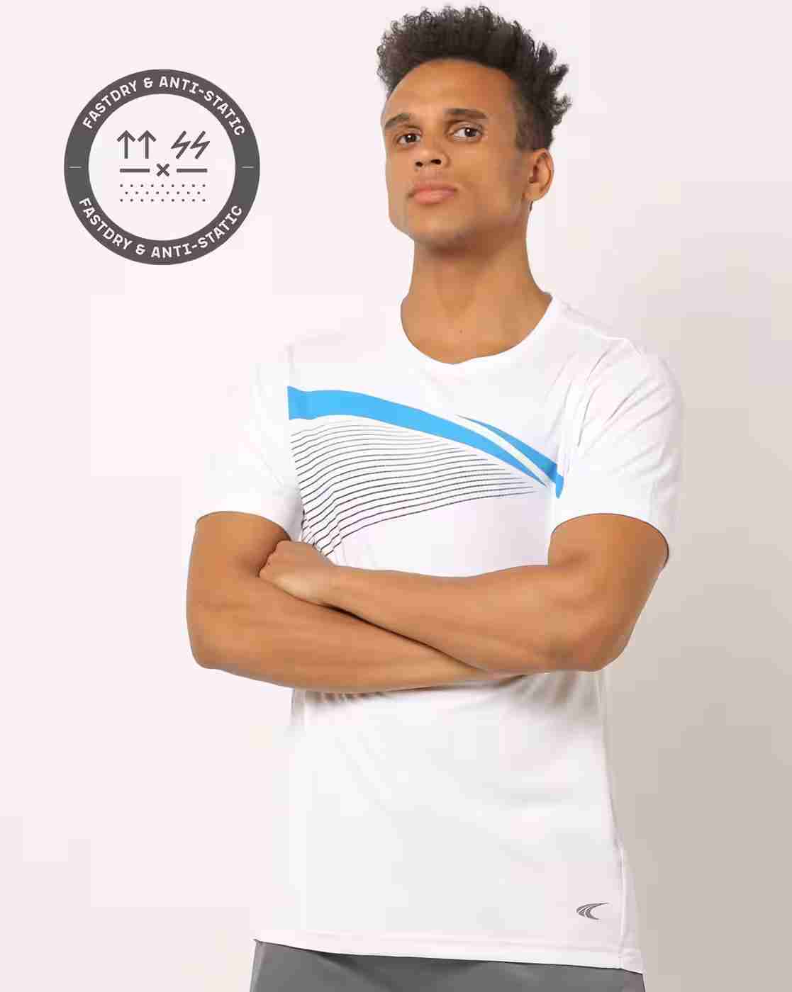 Geometric Print Crew-Neck T-shirt