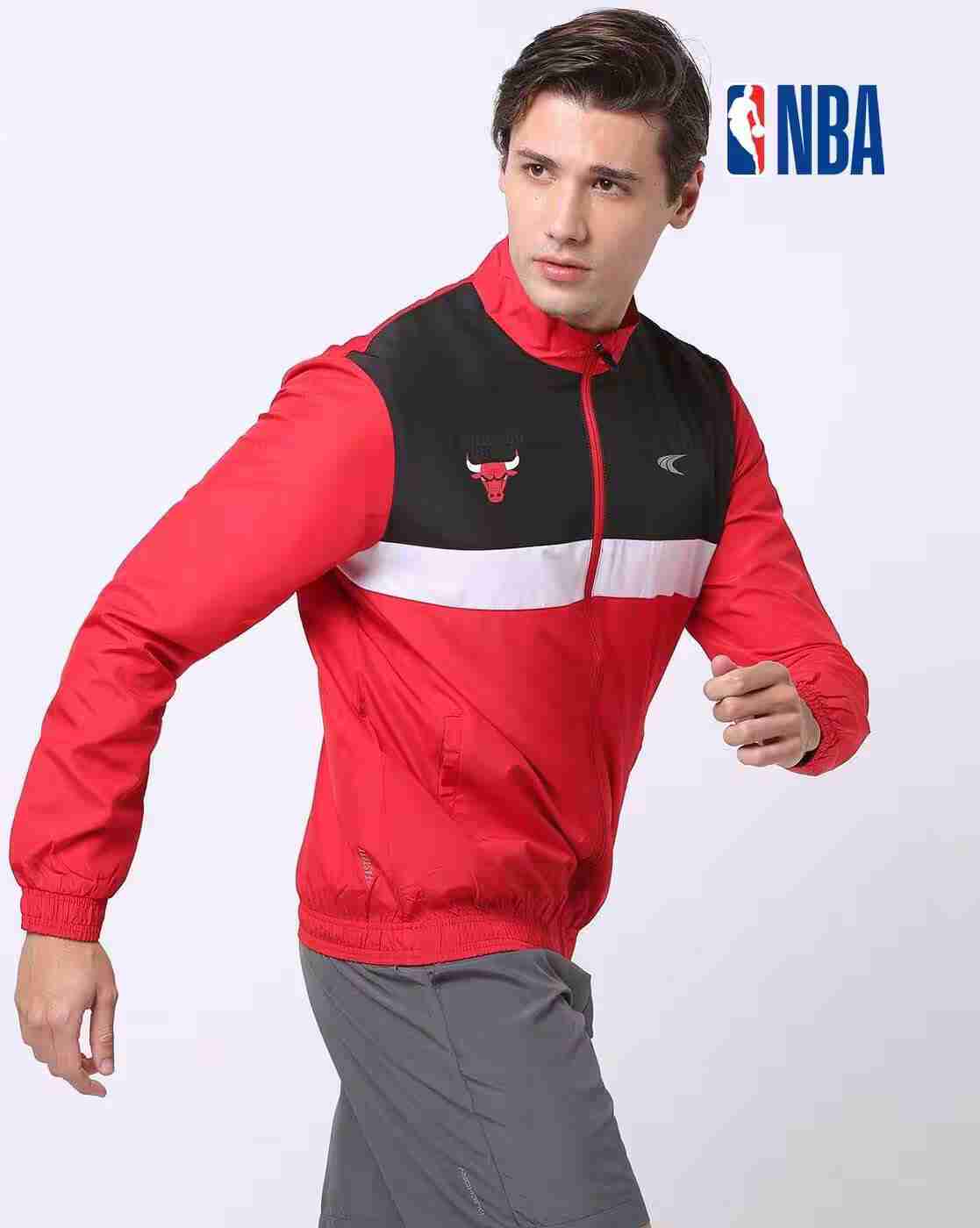 PERFORMAX | Men NBA Chicago Bulls Print Track Jacket|0
