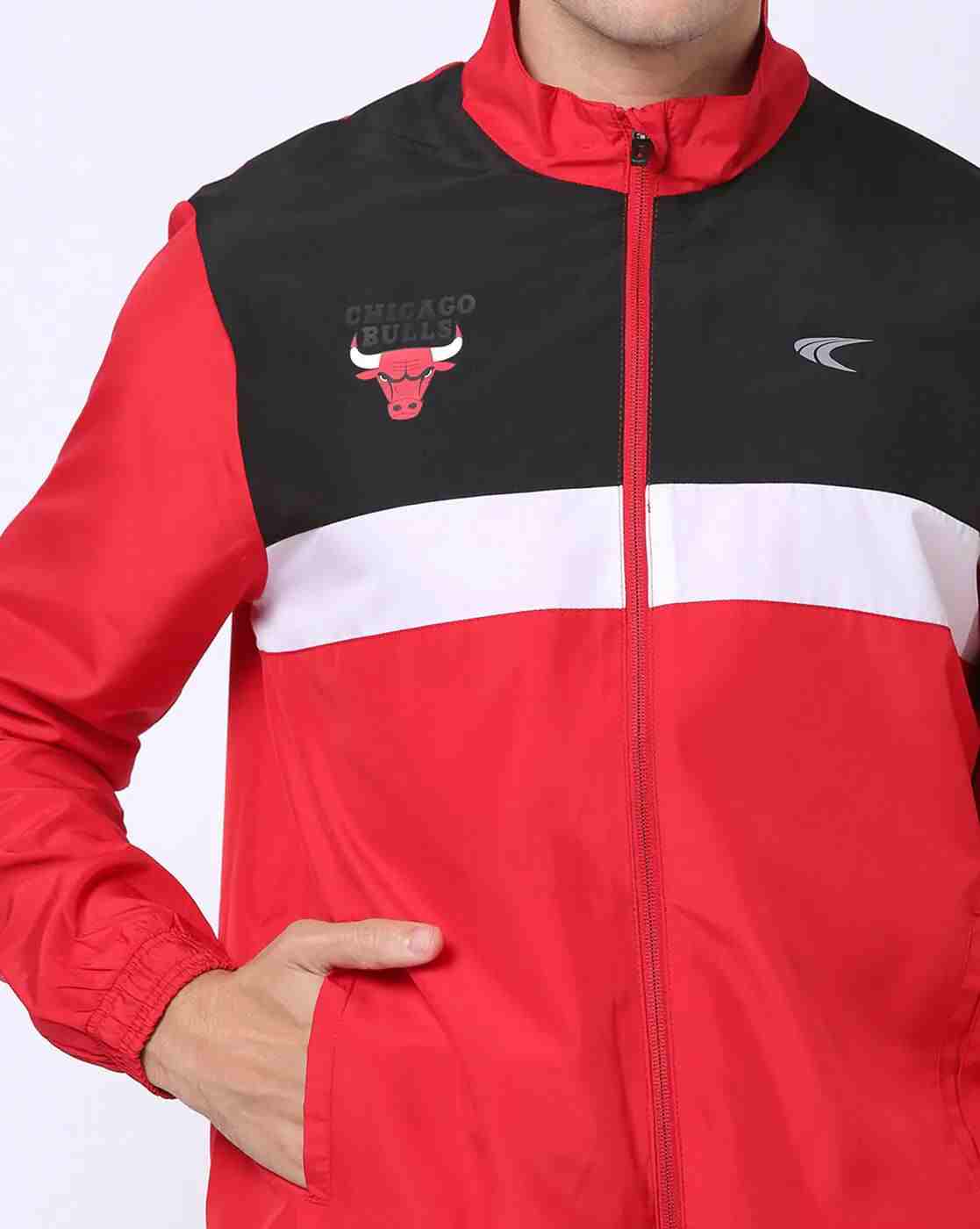 PERFORMAX | Men NBA Chicago Bulls Print Track Jacket|2