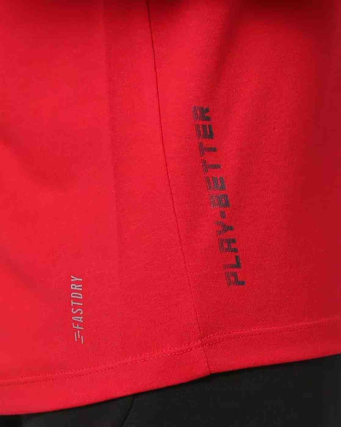 PERFORMAX | Regular Fit Crew-Neck T-Shirt with Striped Sleeves|7