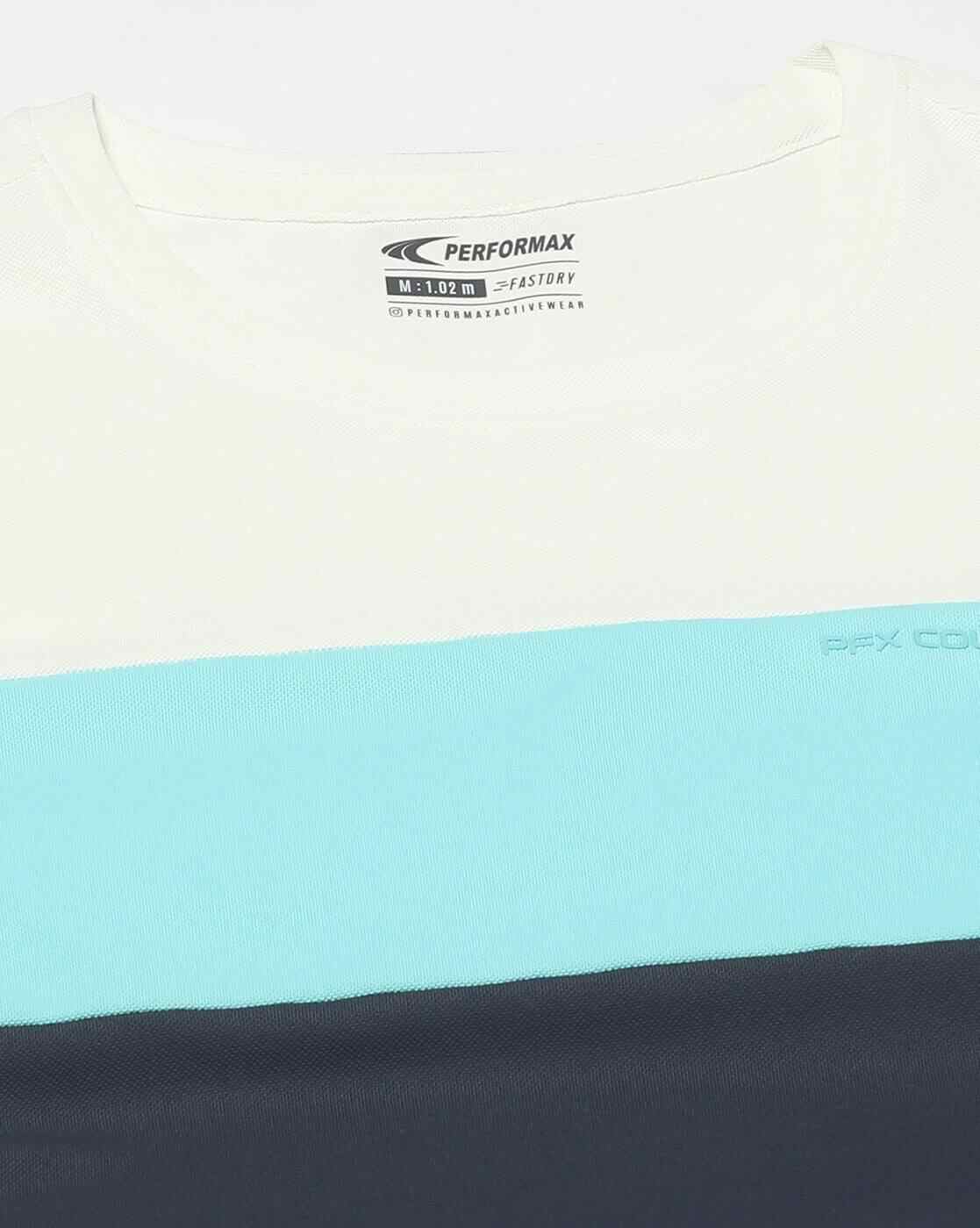 PERFORMAX | Men Colourblock Regular Fit Crew-Neck T-Shirt|8