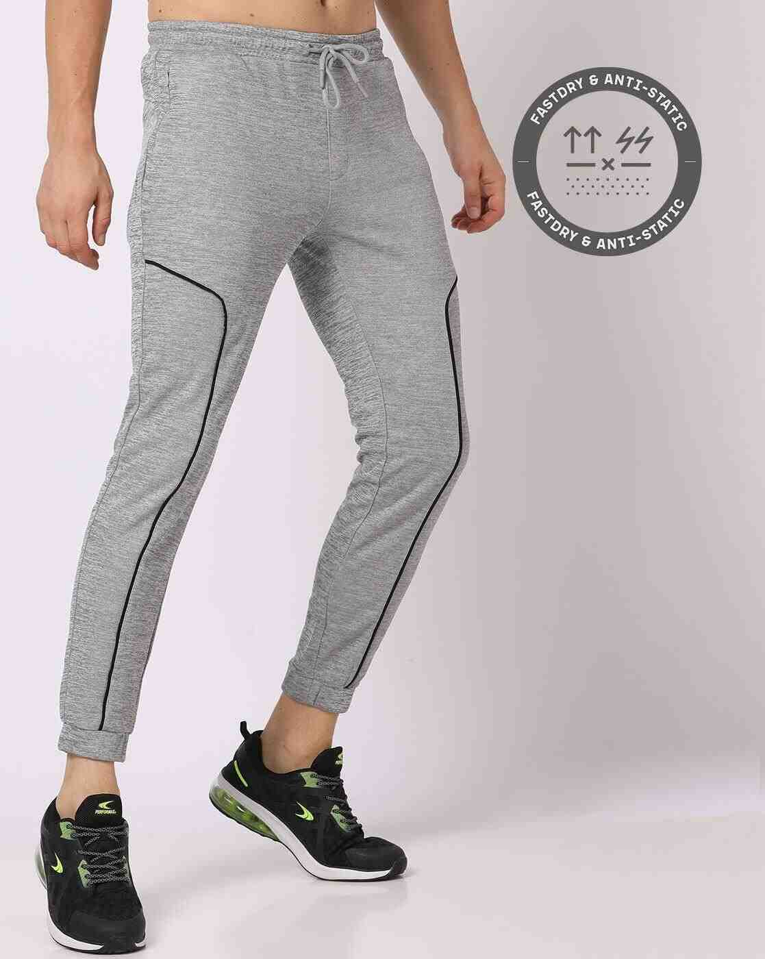 Men Joggers with Elasticated Drawstring Waist