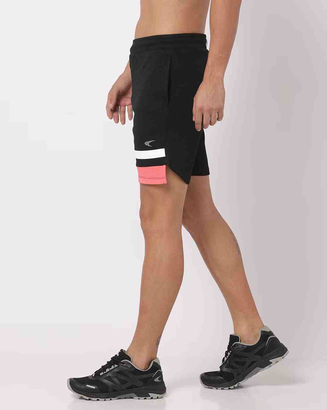 PERFORMAX | Colorblock Shorts with Drawstring Closure|1